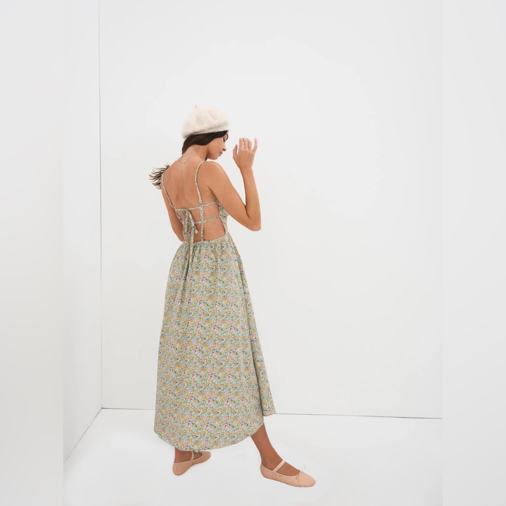 For Love & Lemons Raleigh Midi Dress - M - Picture 3 of 11
